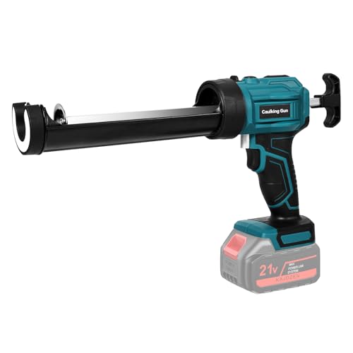 #VerdientProvisionen<br>Akku Kartuschenpresse für Makita 18V Batterie Akku Kartuschenpistole mit LED Licht für 300 ml Kartuschen 4 Gang Tropffest Elektrische Kartuschenpresse für Abdichten Spachteln Ohne Akku (0 Batterie)